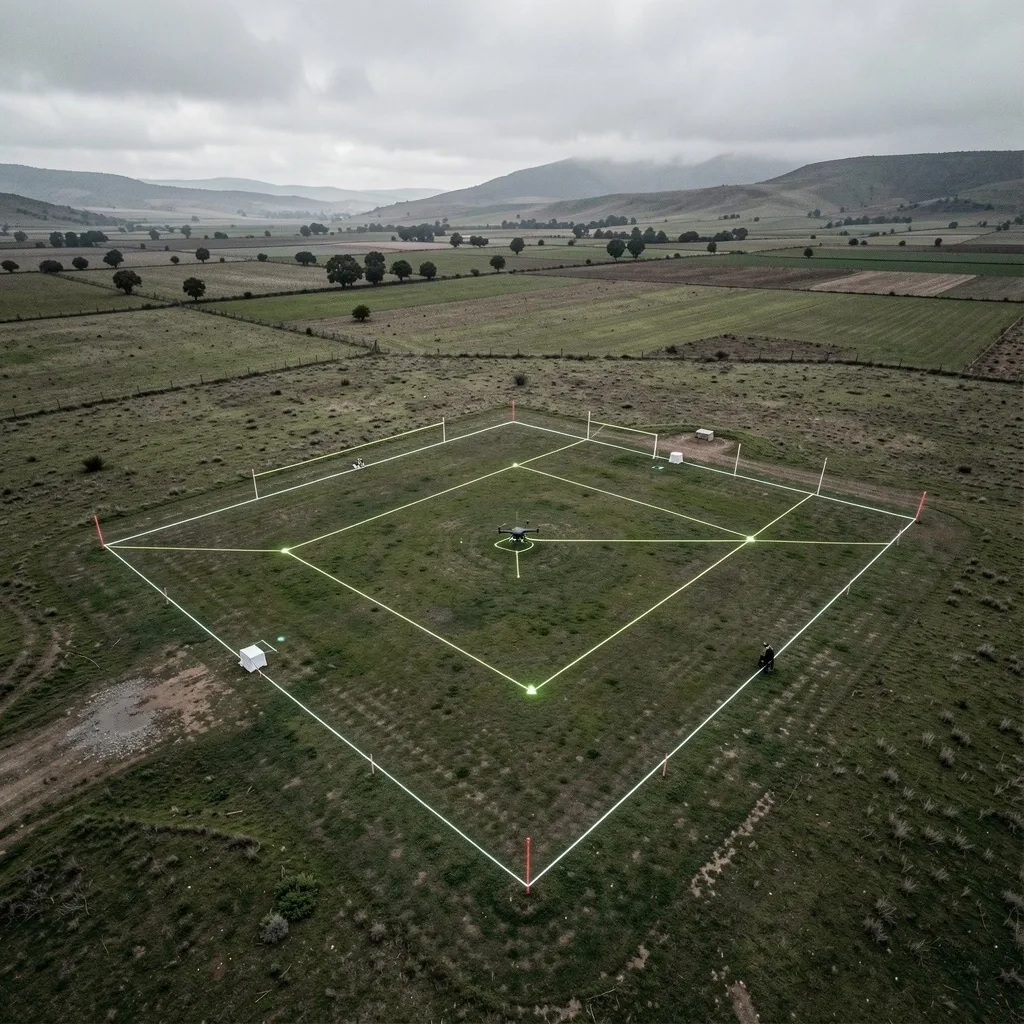 Zona de vuelo controlado para operación de drones autónomos en Argentina