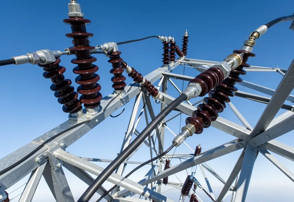 Inspección aérea de tendido eléctrico con dron