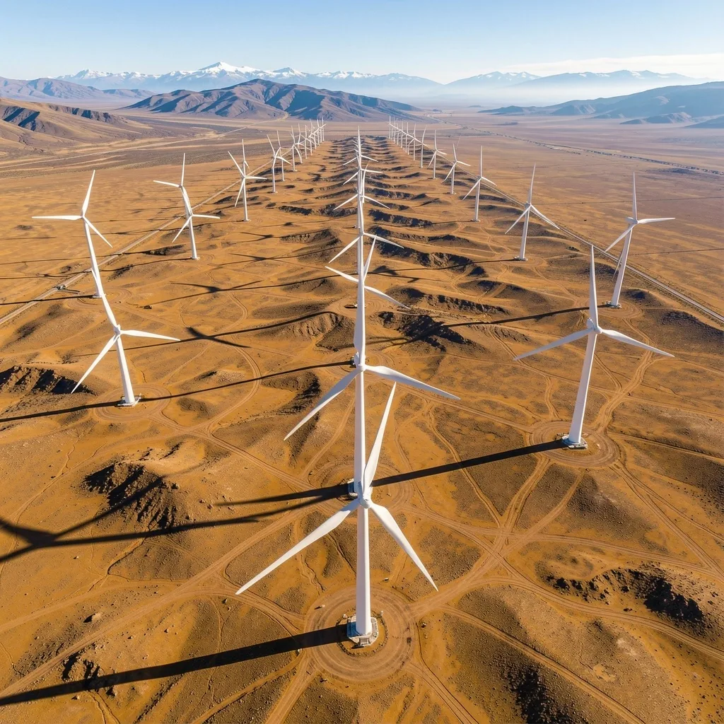 Vista aérea de terreno argentino capturada por dron
