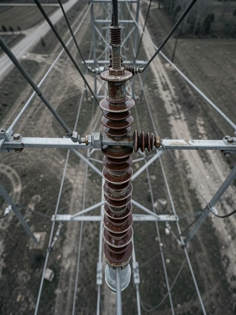 Inspección de torres eléctricas con dron